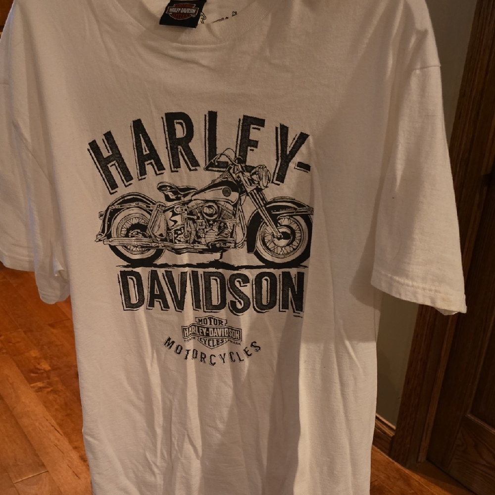 Harley-Davidson White Men's T-Shirt